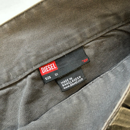 baggy diesel cargo trousers