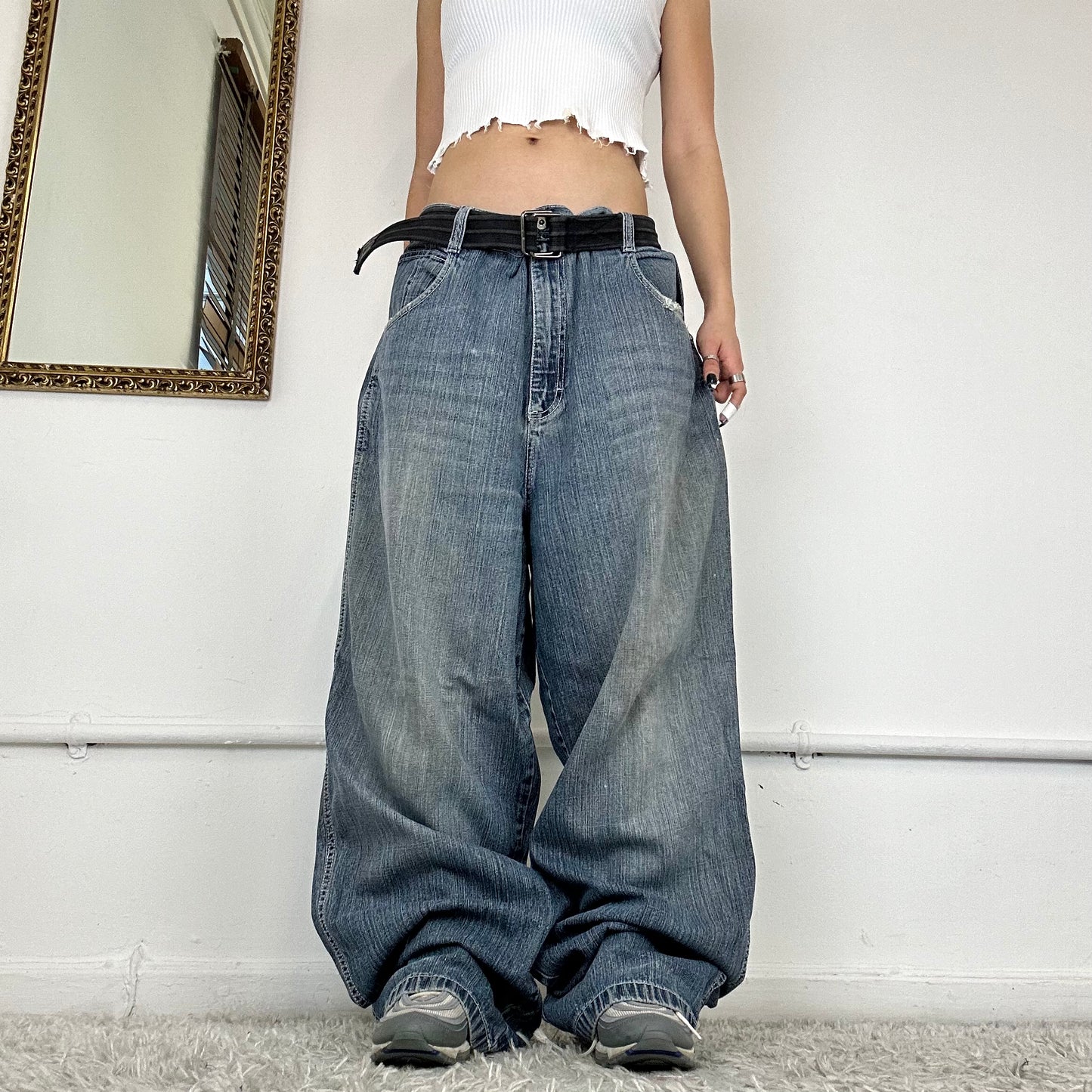 90's southpole super baggy jeans