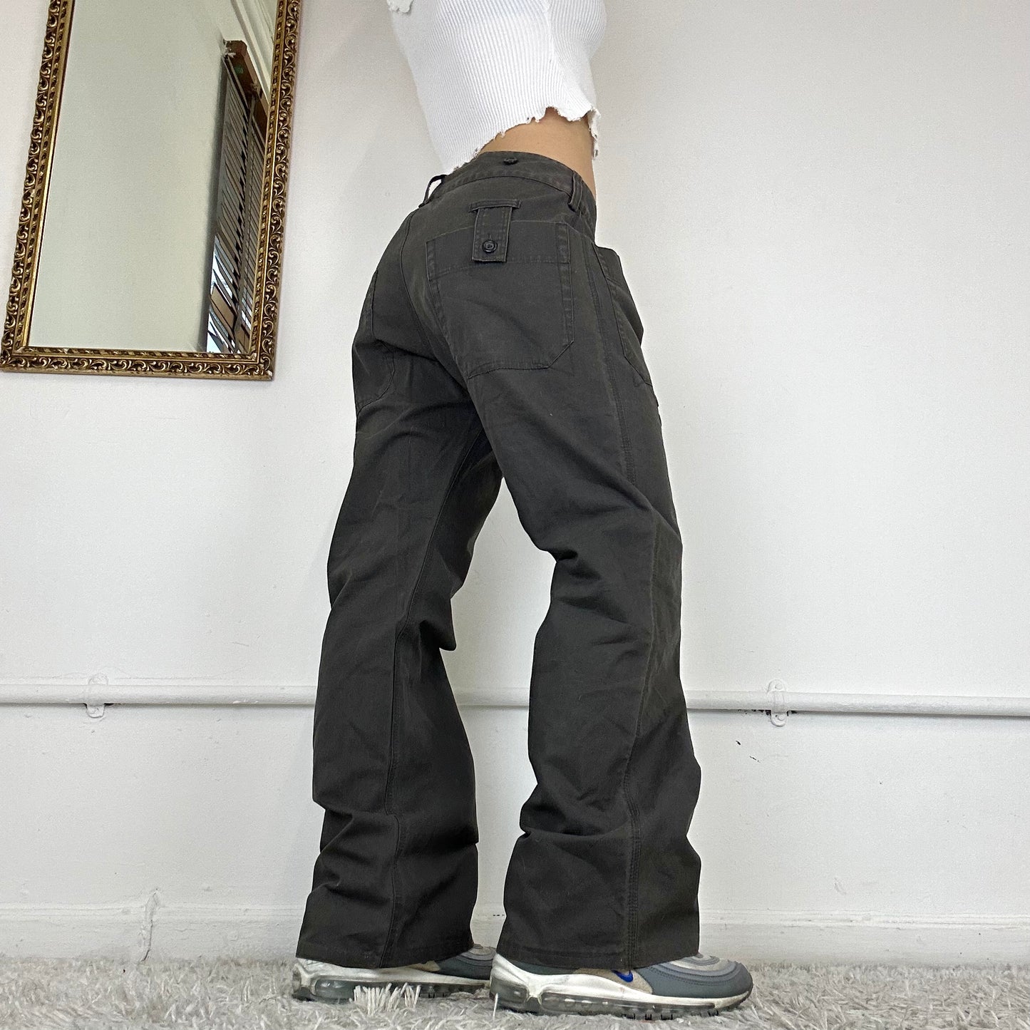 baggy diesel cargo trousers