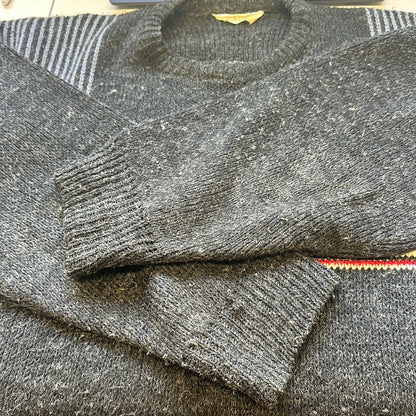 vintage wool puma knit jumper