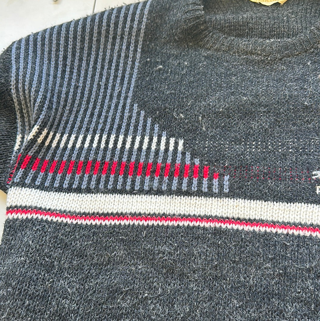 vintage wool puma knit jumper