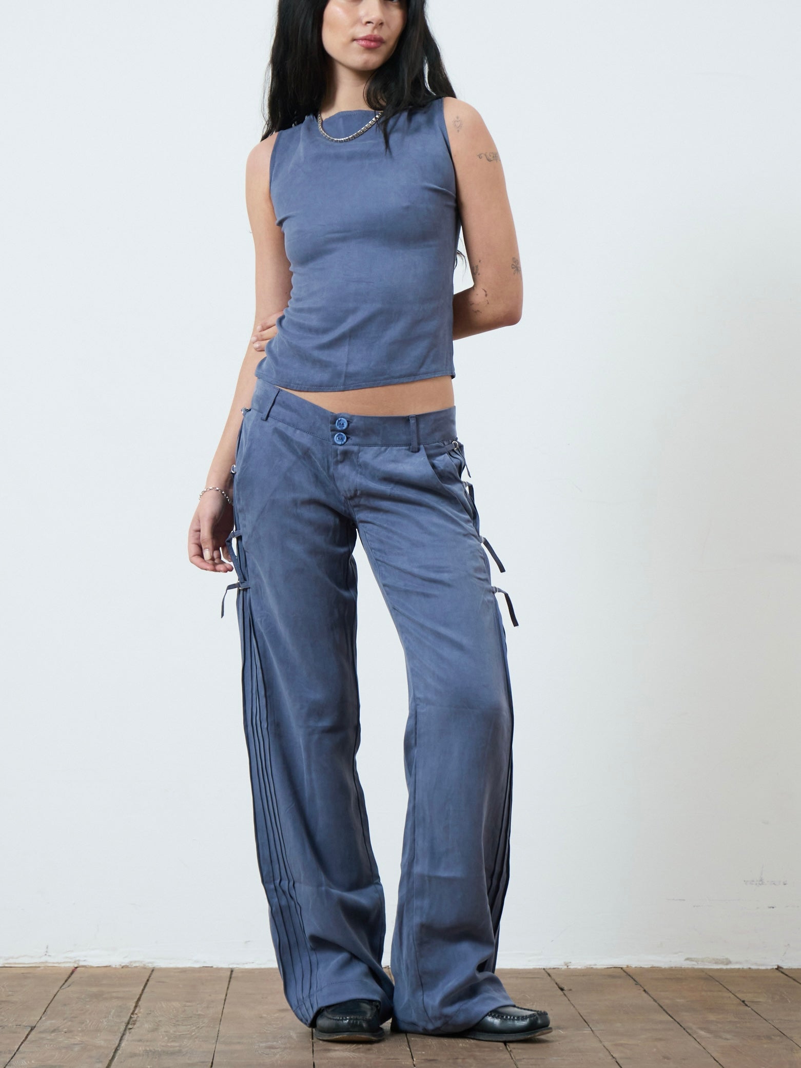 peter trouser - blue