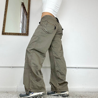 00's max & co cargo trousers