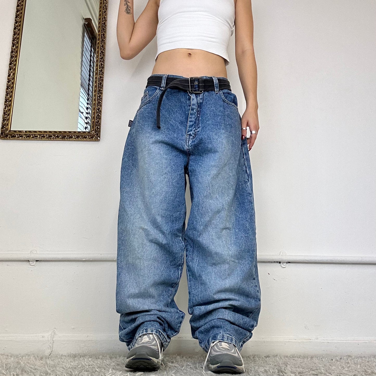 90's skate jeans by ecko unltd.