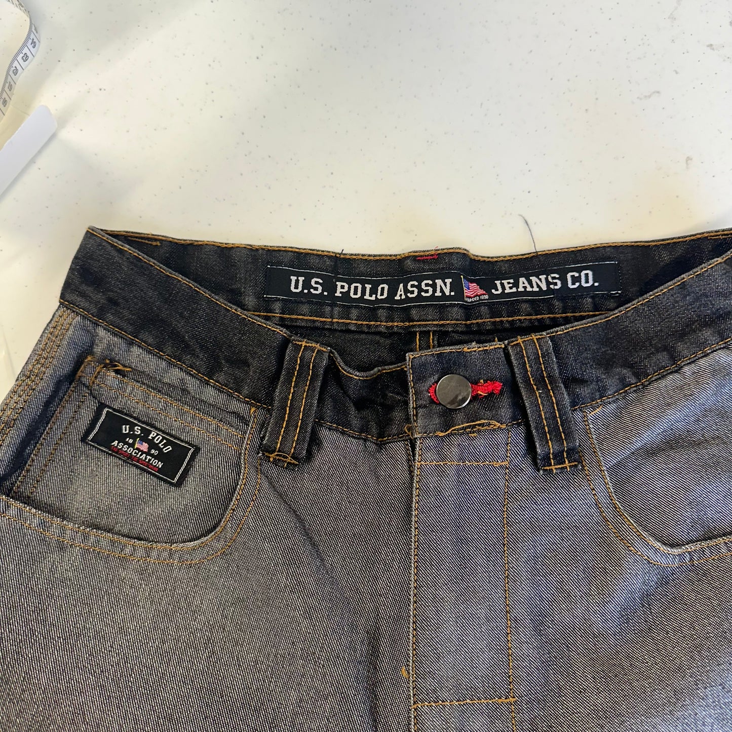 U.S. POLO ASSN shiny denim jeans