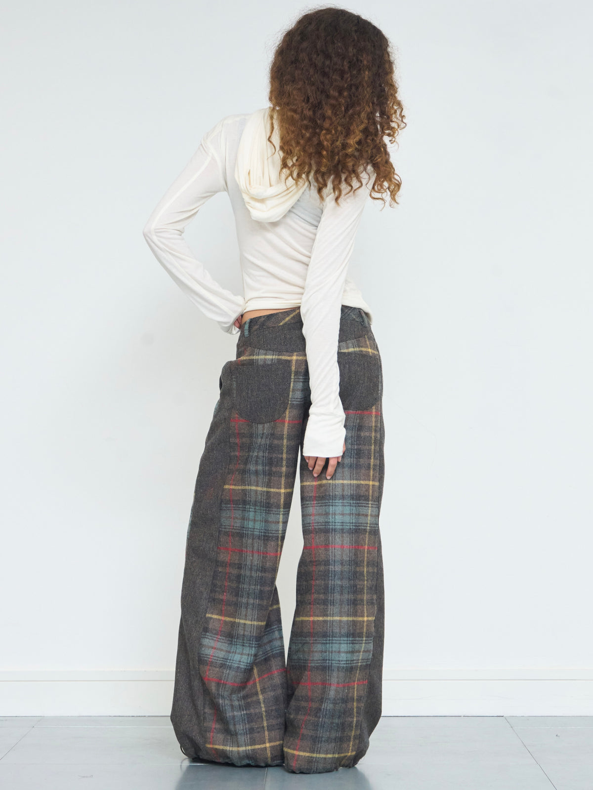 parker utility trouser - tobacco wool