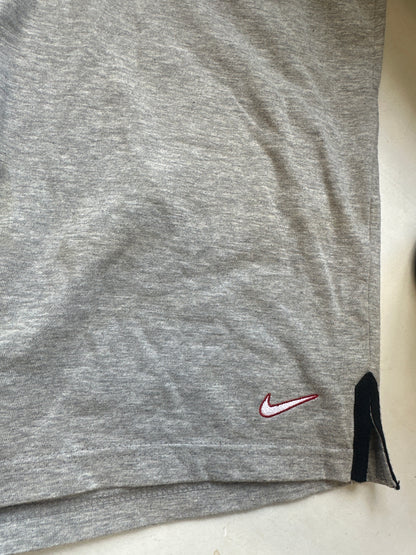 baggy grey nike sweat shorts