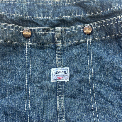 vintage denim dungarees