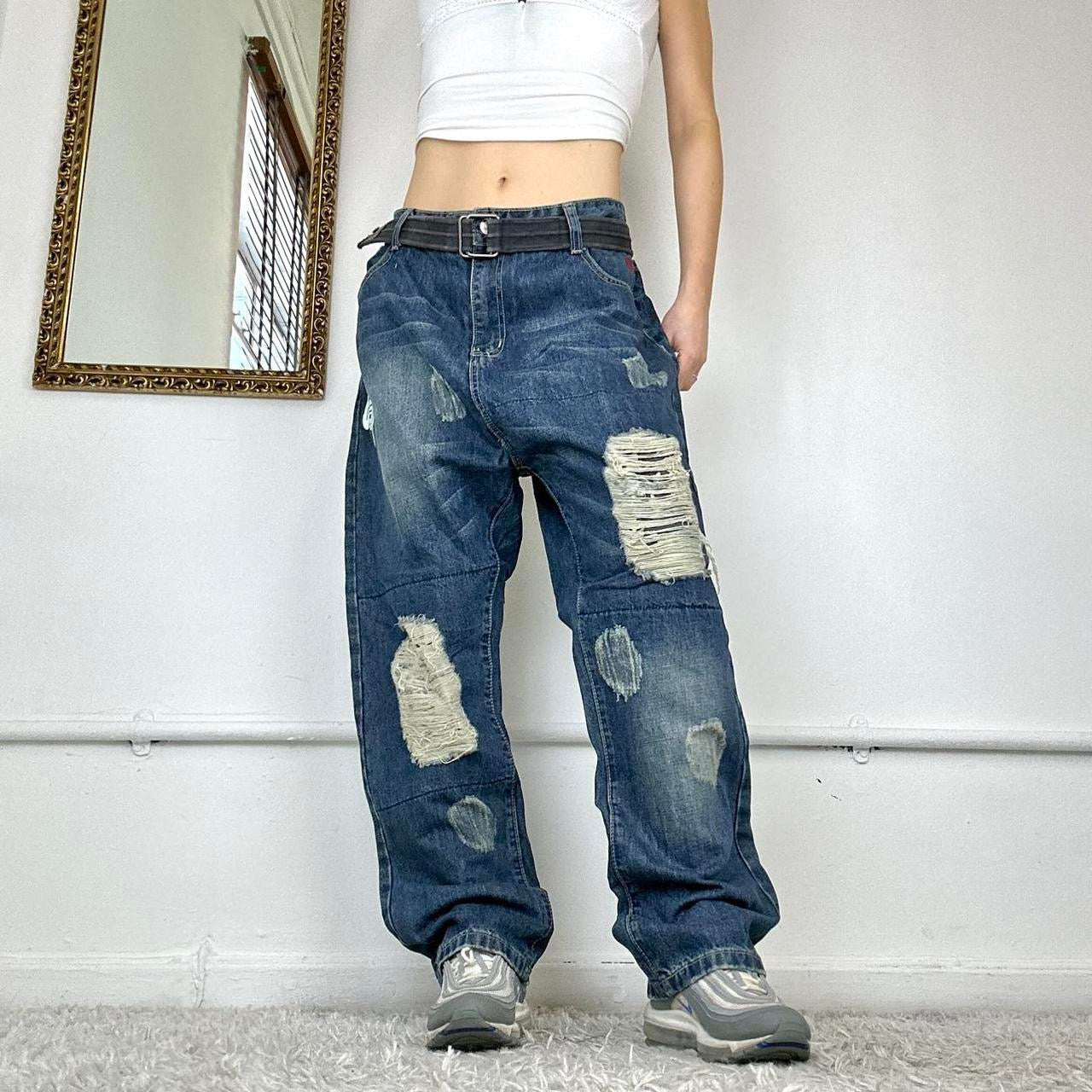 wide leg 00's jeans jsmix