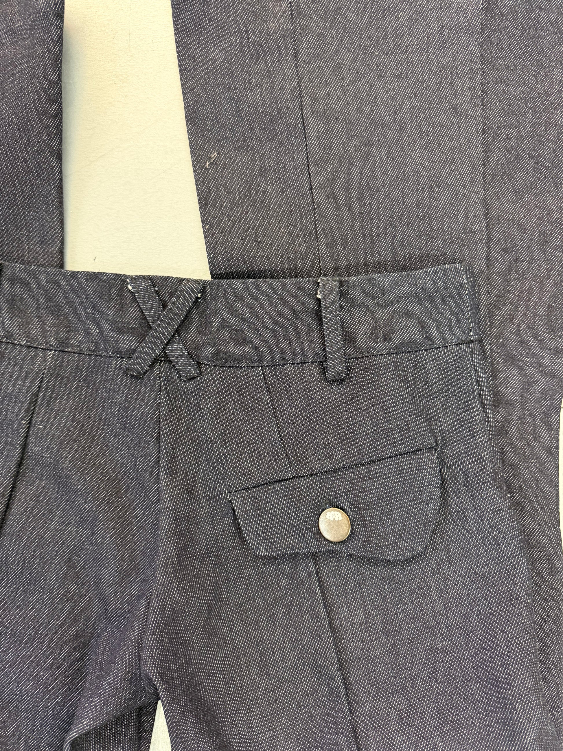 SAMPLE frankie jean - navy denim