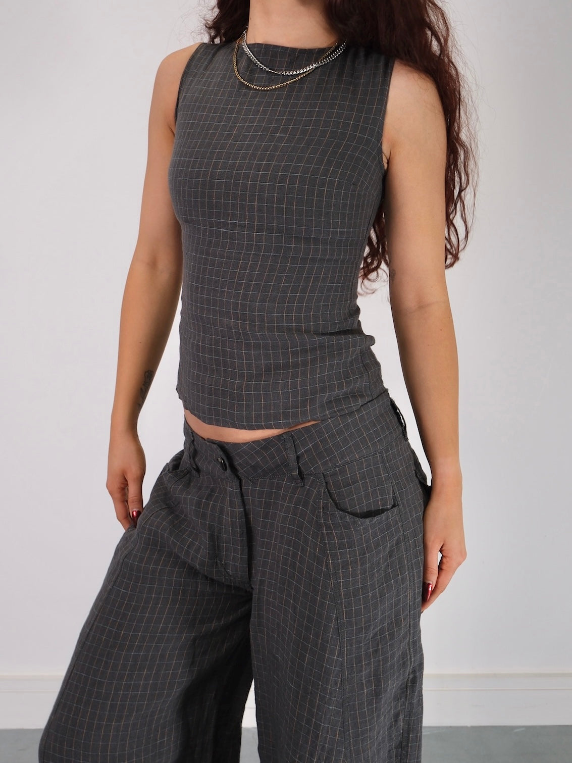 charlie top - fern linen
