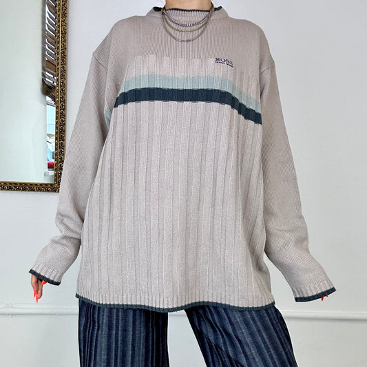 vintage hugo boss knit jumper