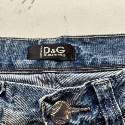 dolce & gabbana wide leg jeans