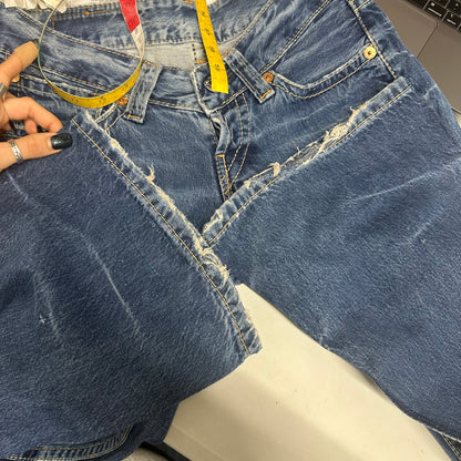 vintage flared levi's jeans