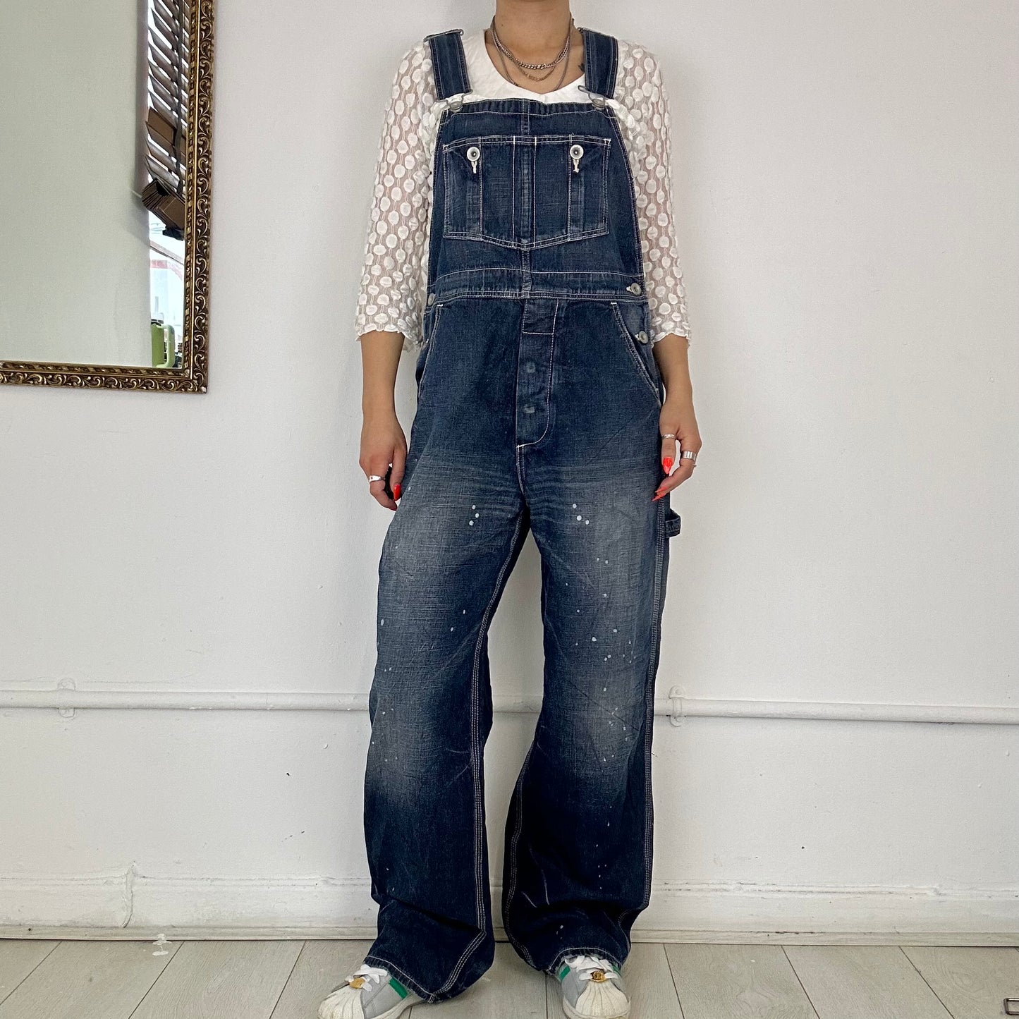 vintage denim dungarees from blue trip