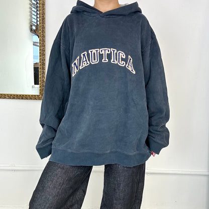 vintage nautica hoodie