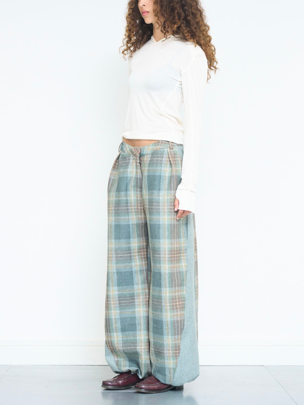 parker utility trouser - fjord wool