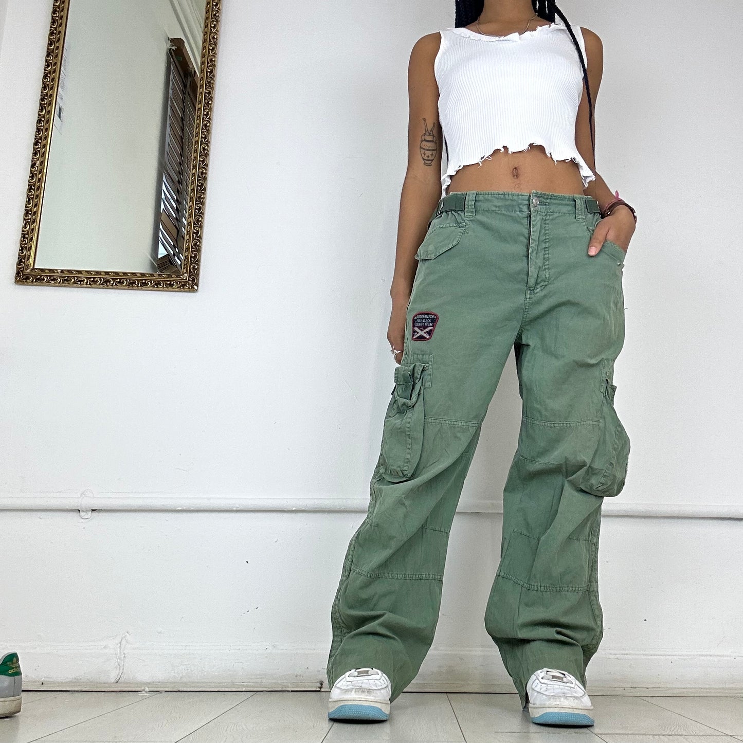 00’s baggy cargo trousers