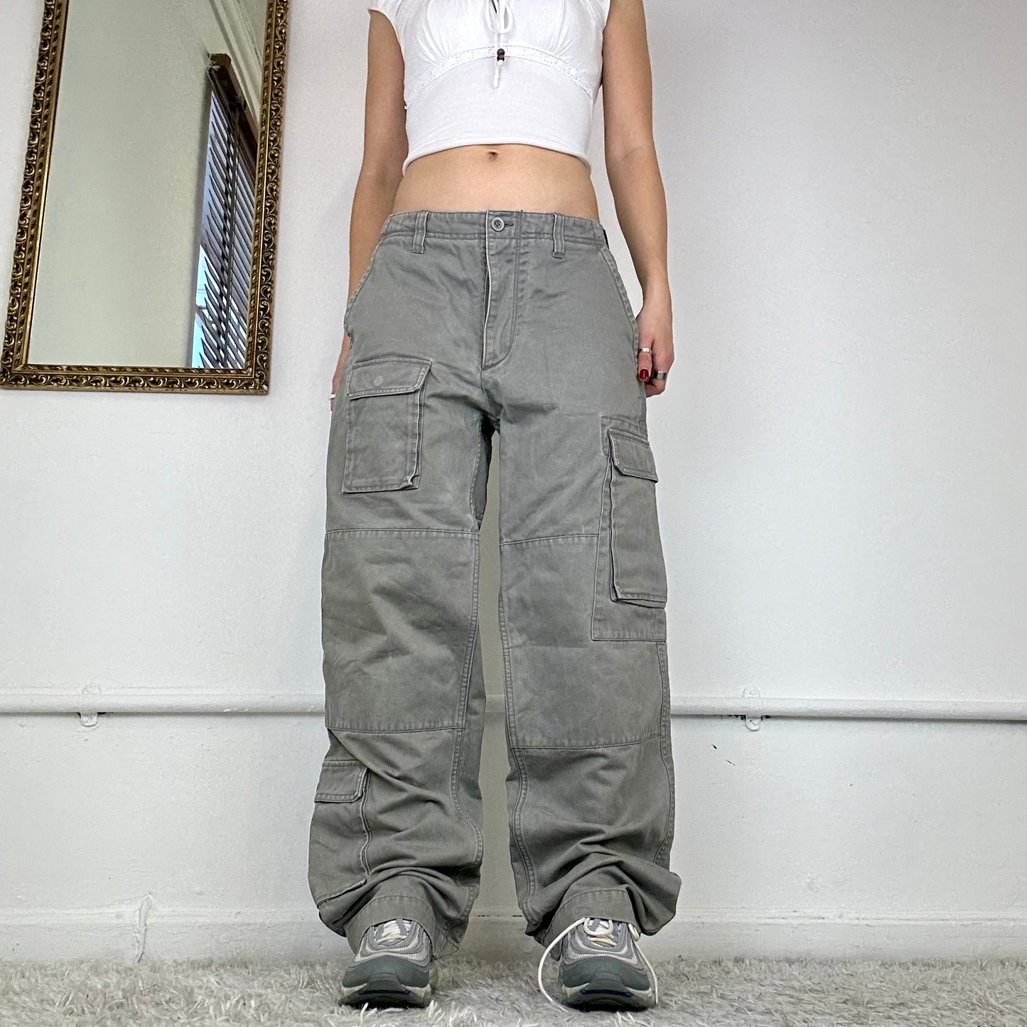 vintage baggy cargo trousers