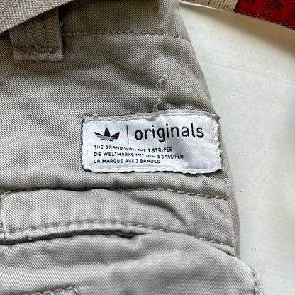 grey cargo adidas shorts