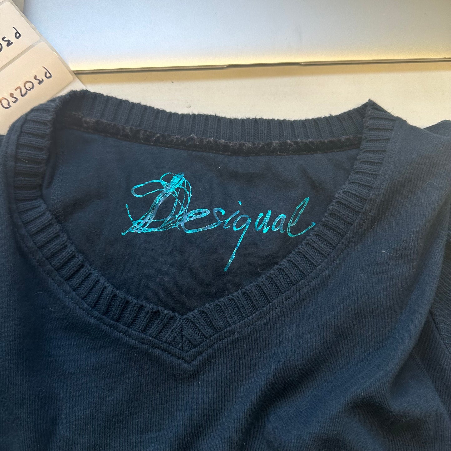 vintage desigual patterned jumper