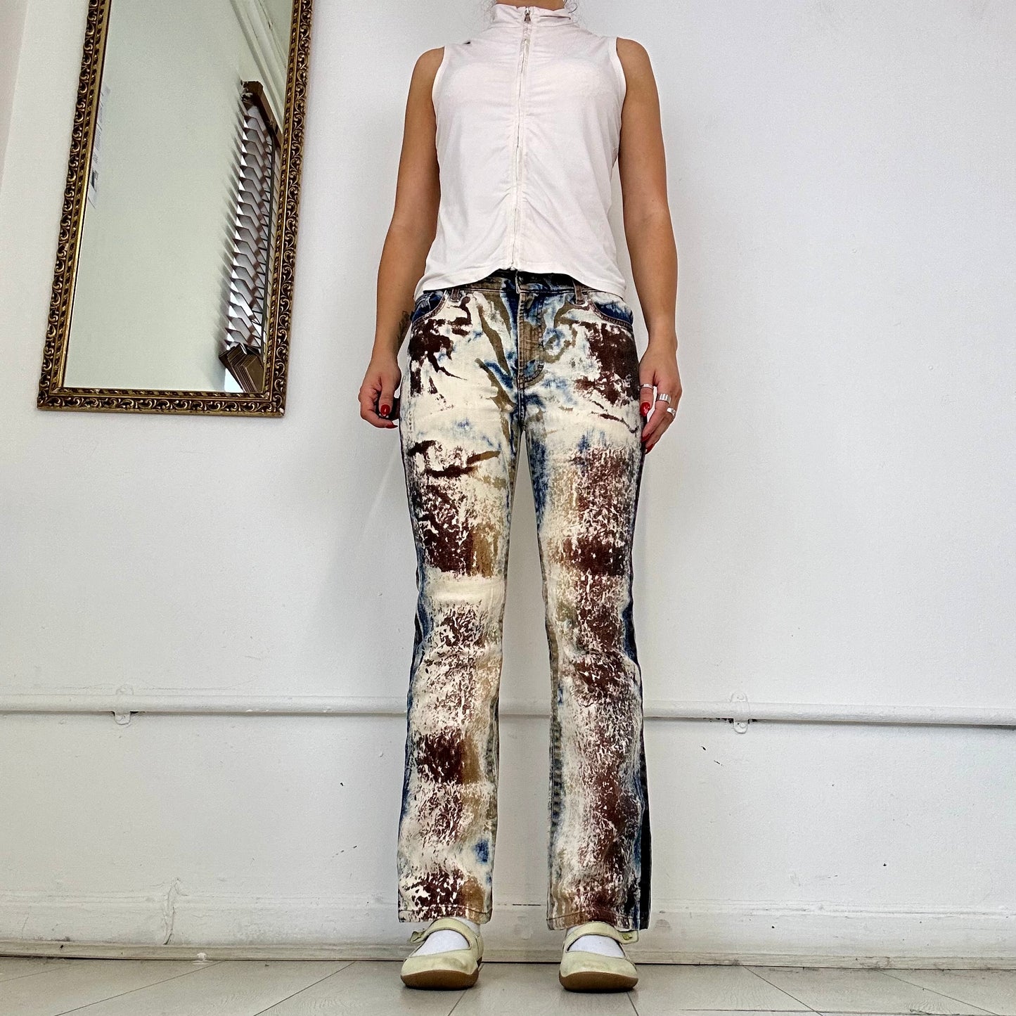 vintage just cavalli flared jeans