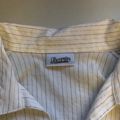 white pinstripe shirt by pimkie