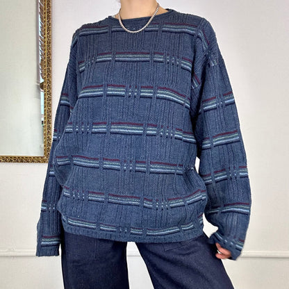 vintage knitted jumper