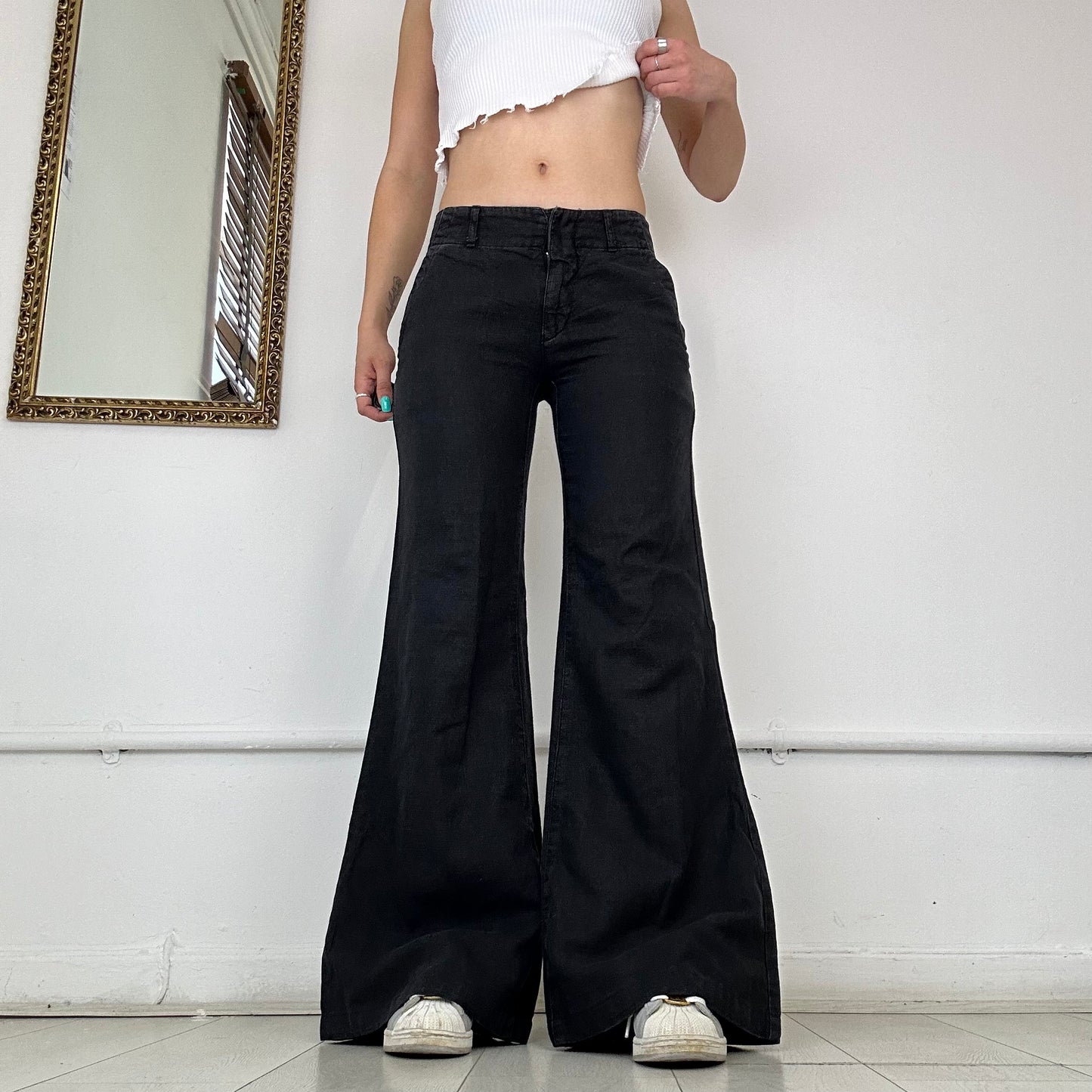 miss sixty flared trousers