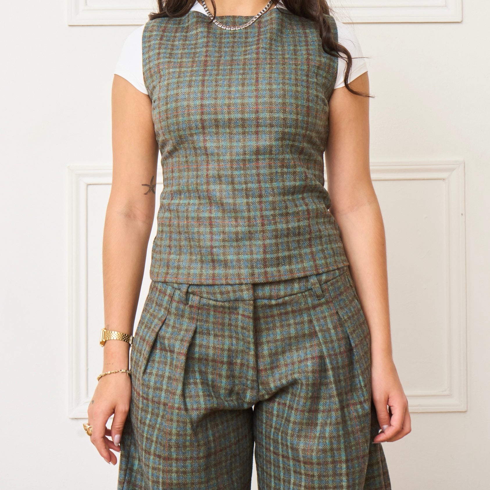 charlie top - cedar wool