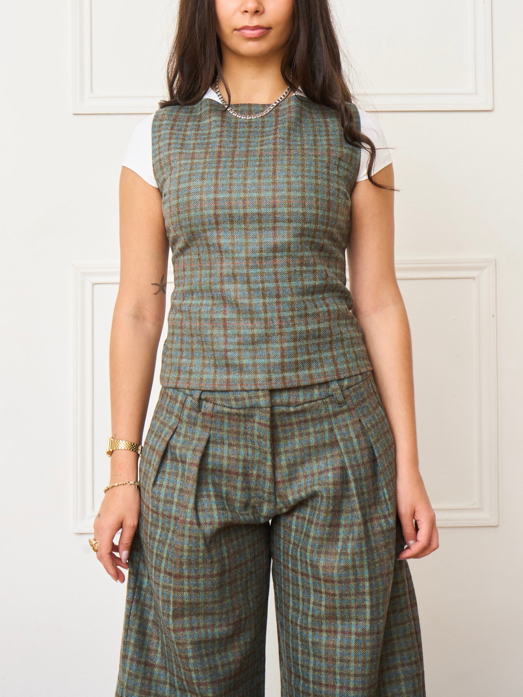 charlie top - cedar wool