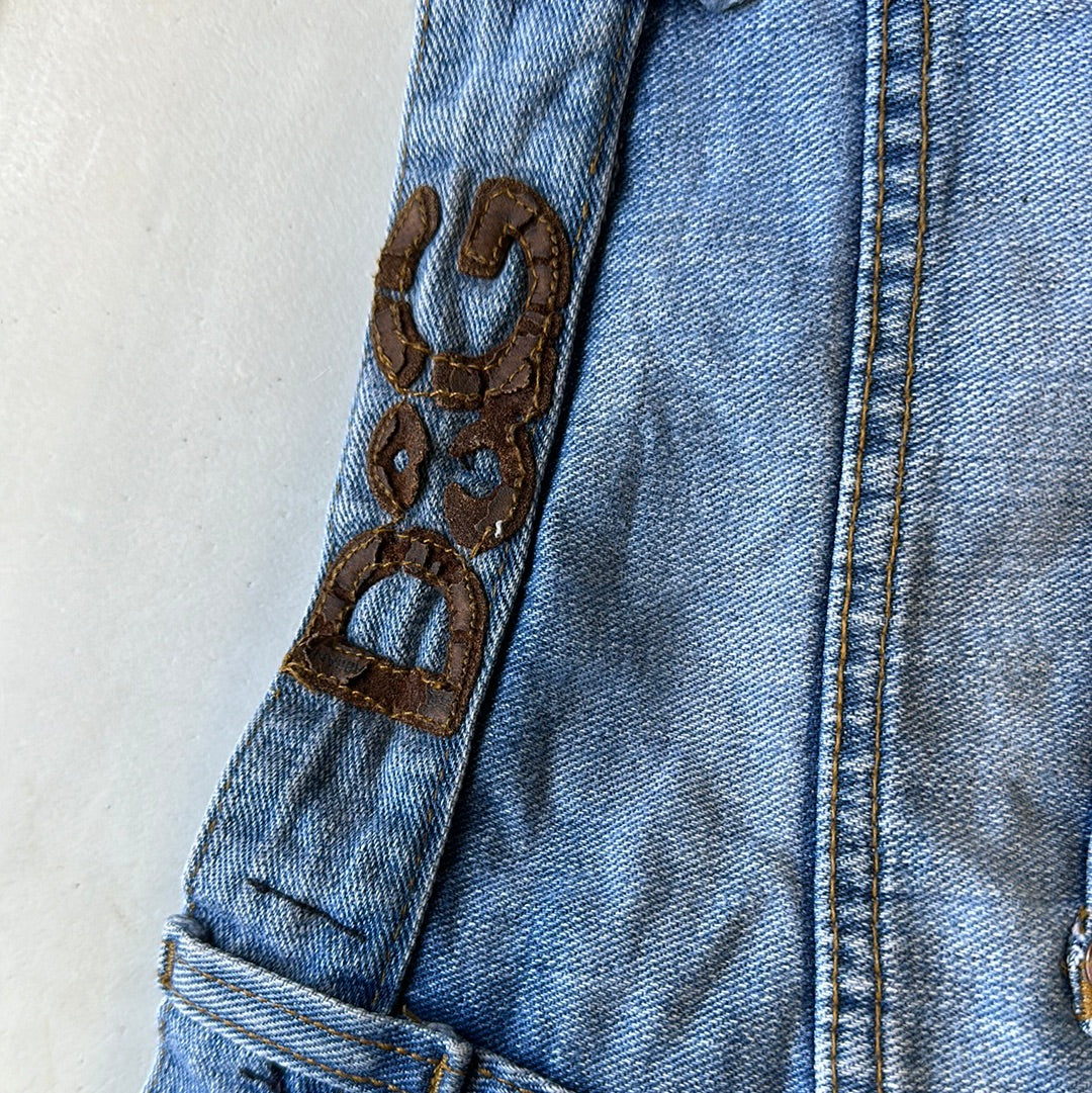 baggy wide leg jeans by dolce & gabbana