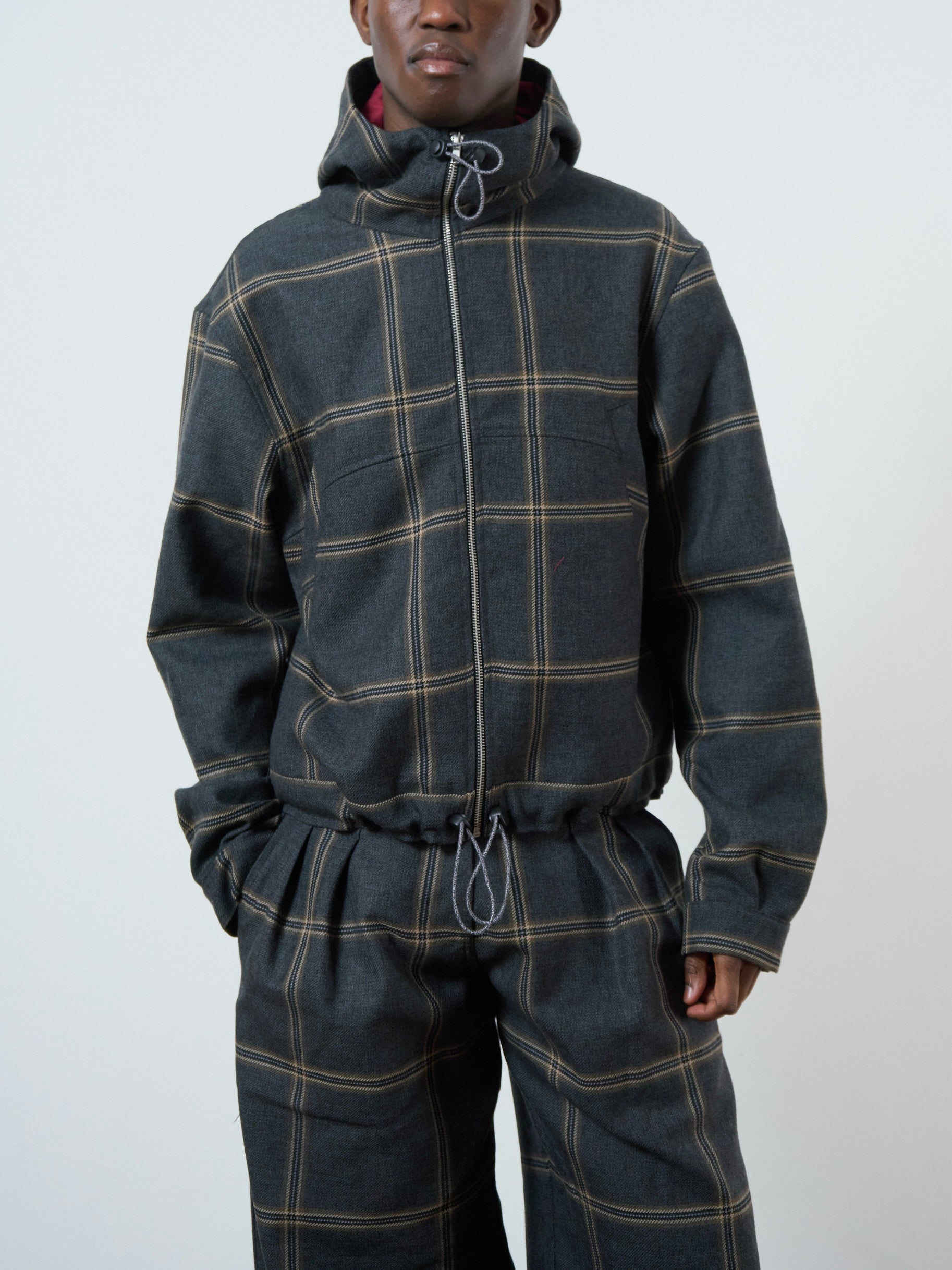 jamie jacket - grey wool