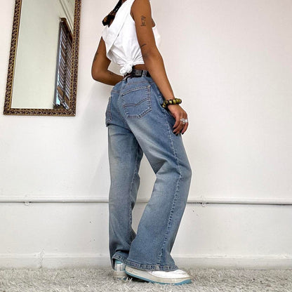 90's lightwash baggy jeans