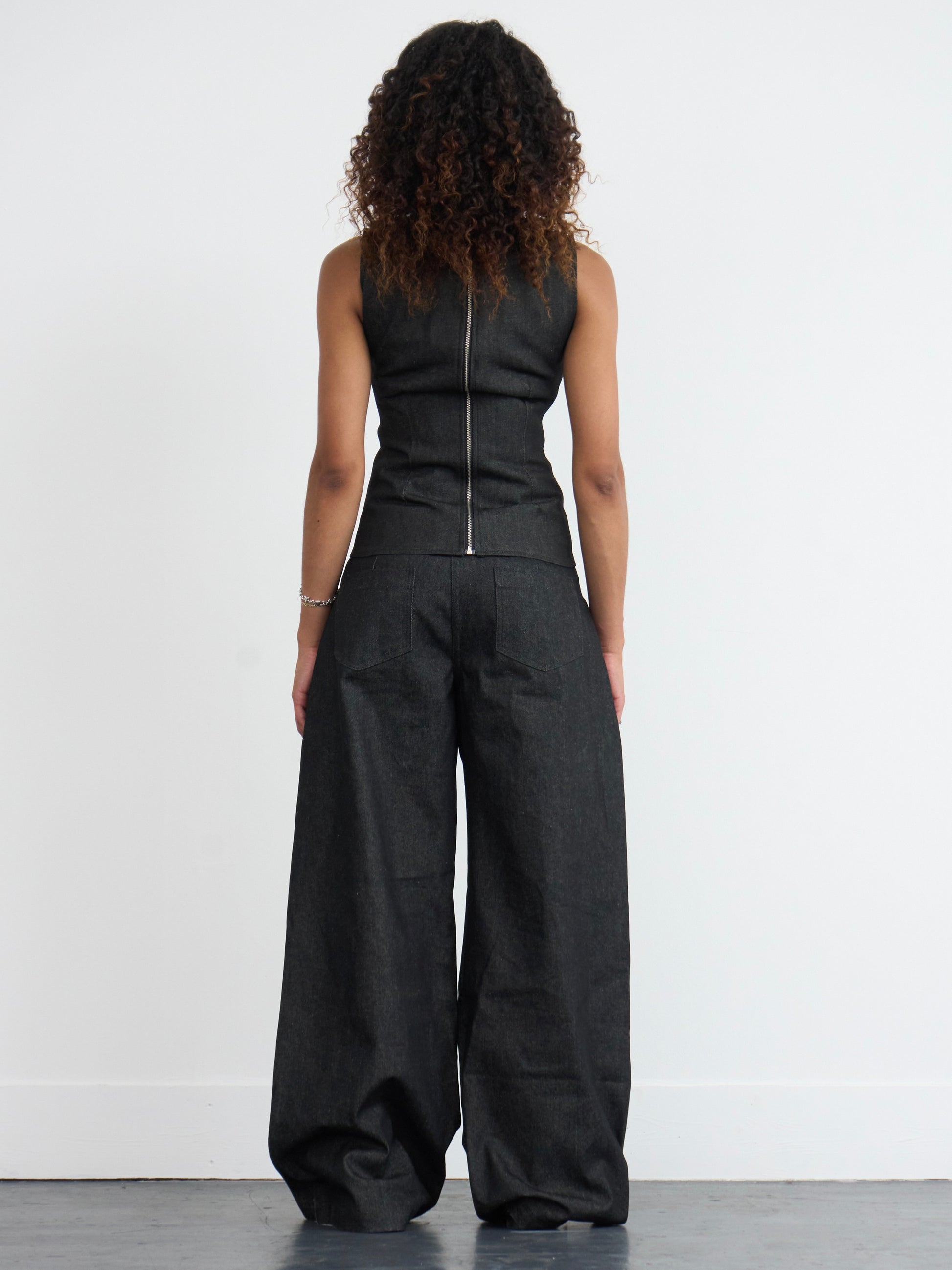 parker jean - dark grey denim