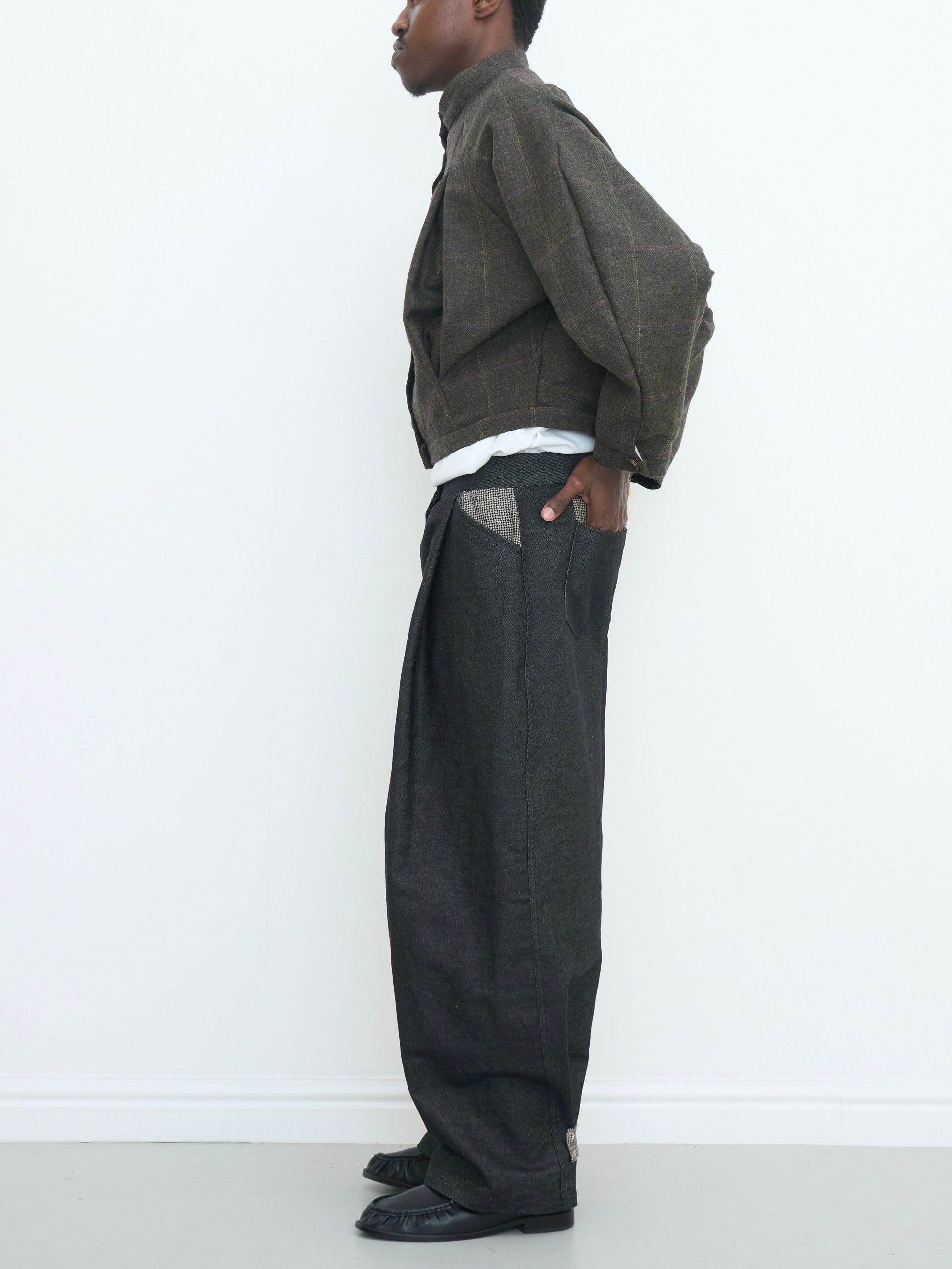 marlowe jean - dark grey denim