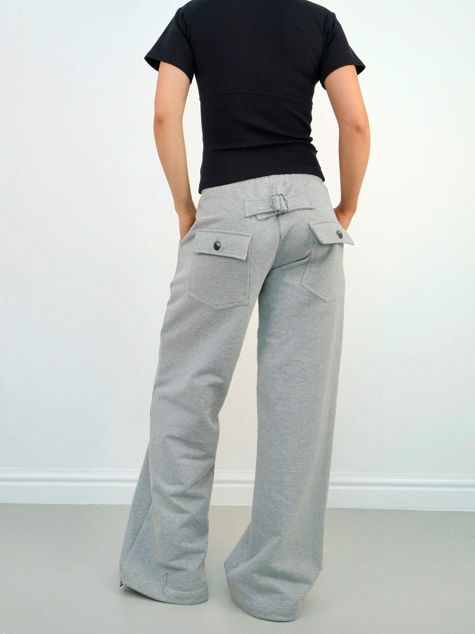 slouch jogger - grey