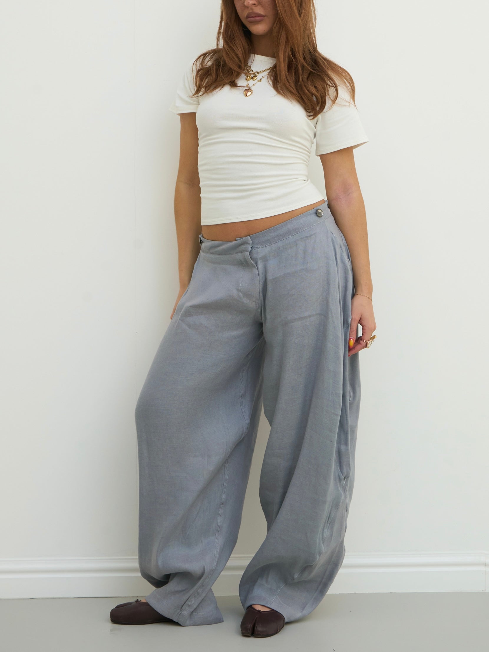 lumi trouser - cool grey