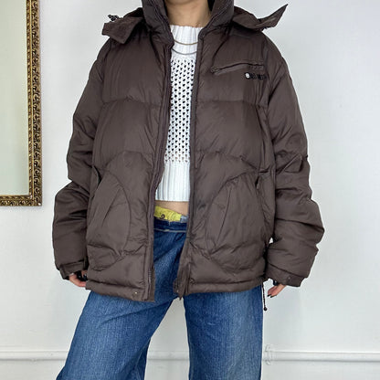 ecko unltd. brown puffer coat