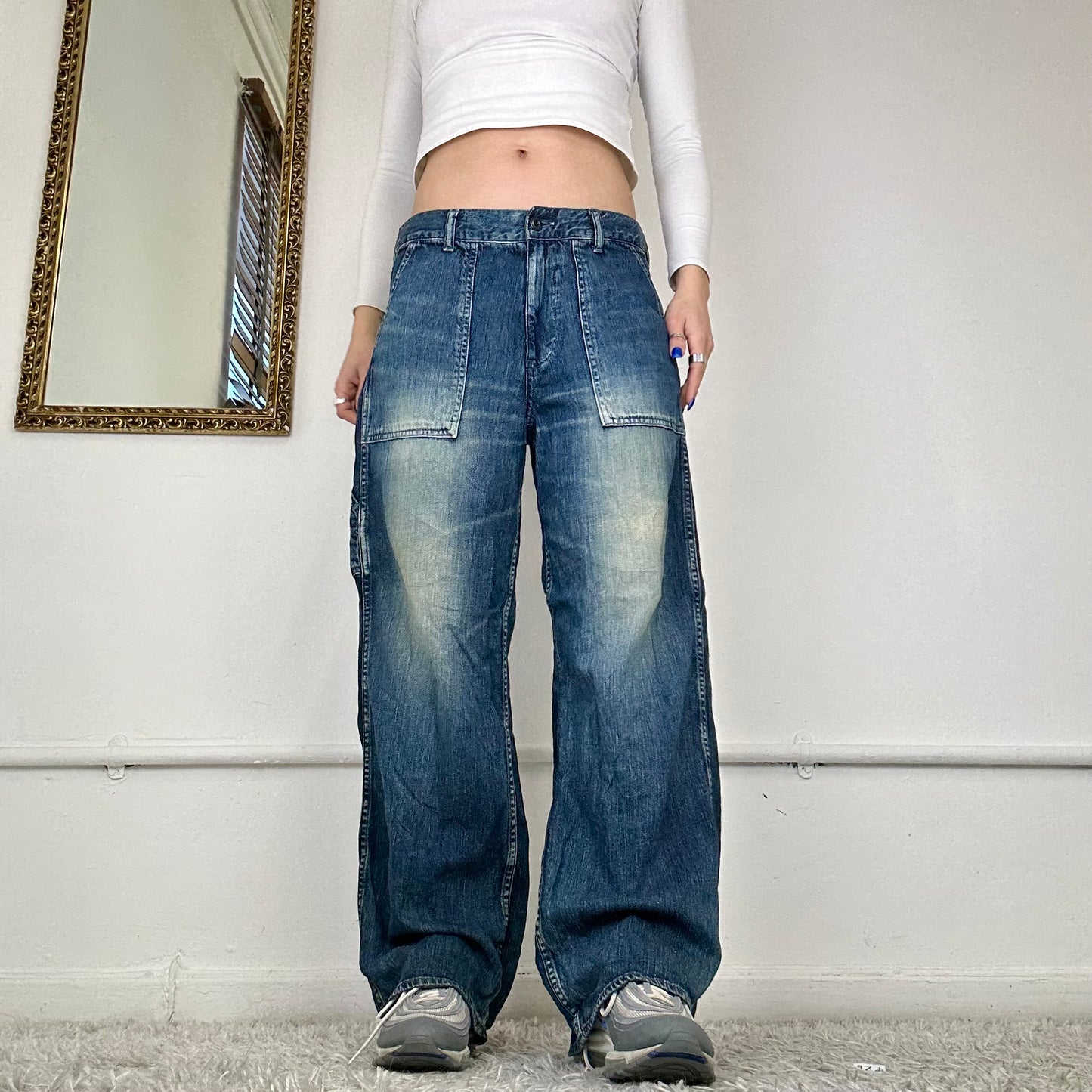 baggy 00s cargo jeans