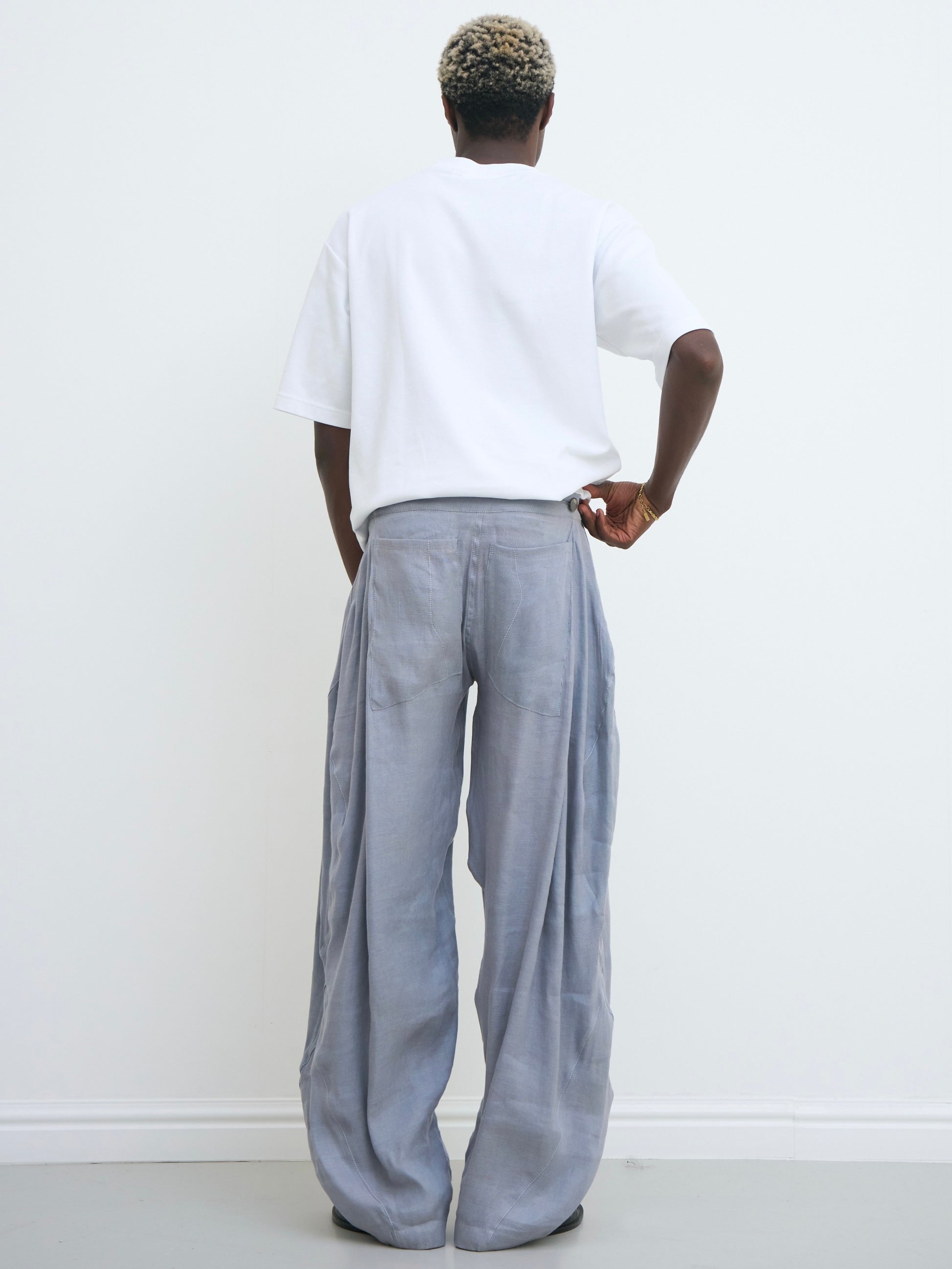 lumi trouser - cool grey