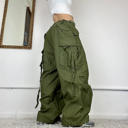 vintage wide leg cargo pants