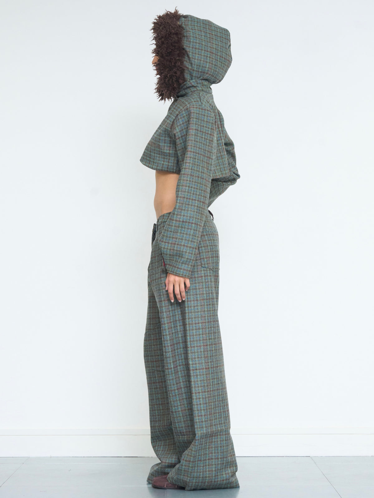 halo bolero jacket - cedar wool