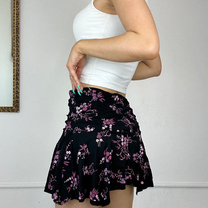 pimkie ruffle mini skirt