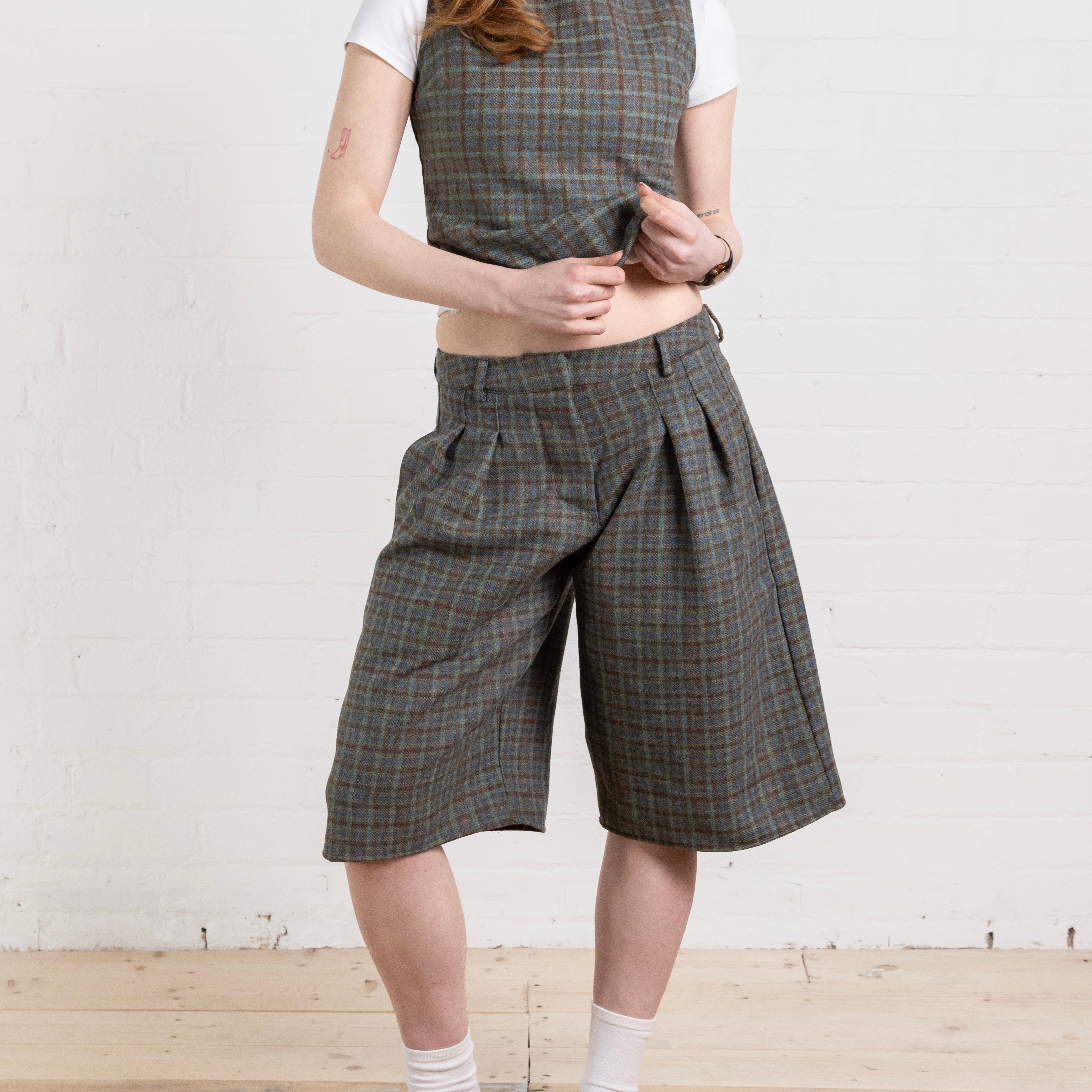 parker short - cedar wool