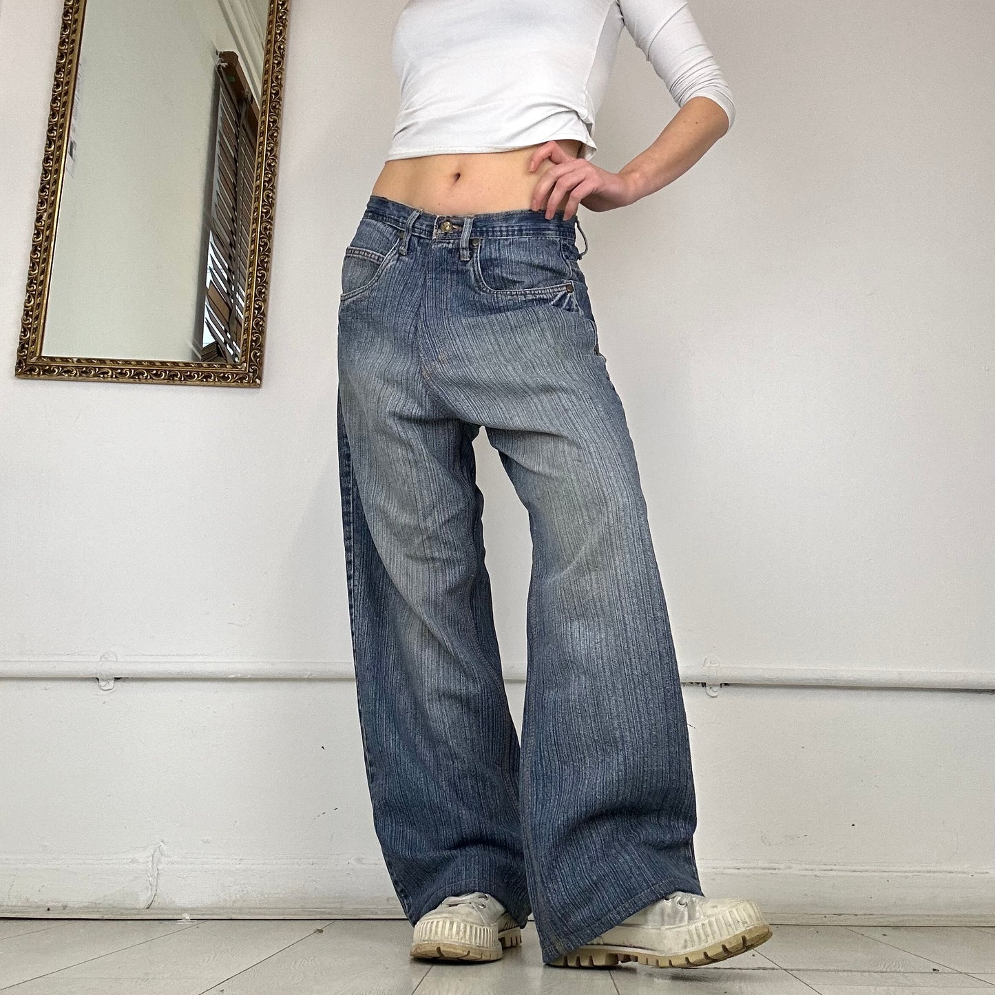 wide leg super baggy jeans