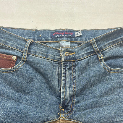 00s patchwork corduroy jeans