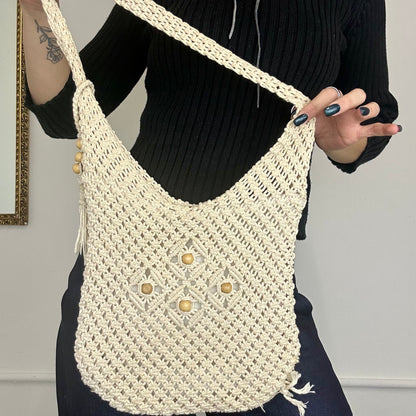 crochet shoulder bag