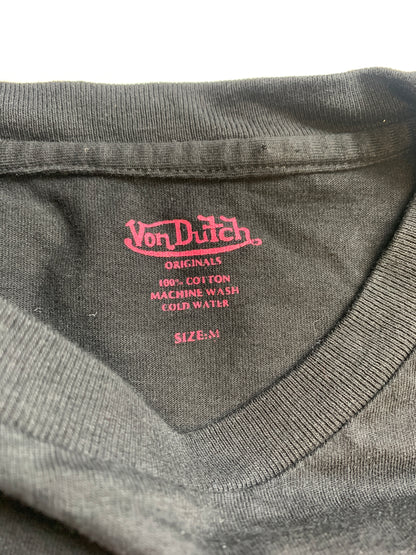 Von Dutch vintage black baby tee