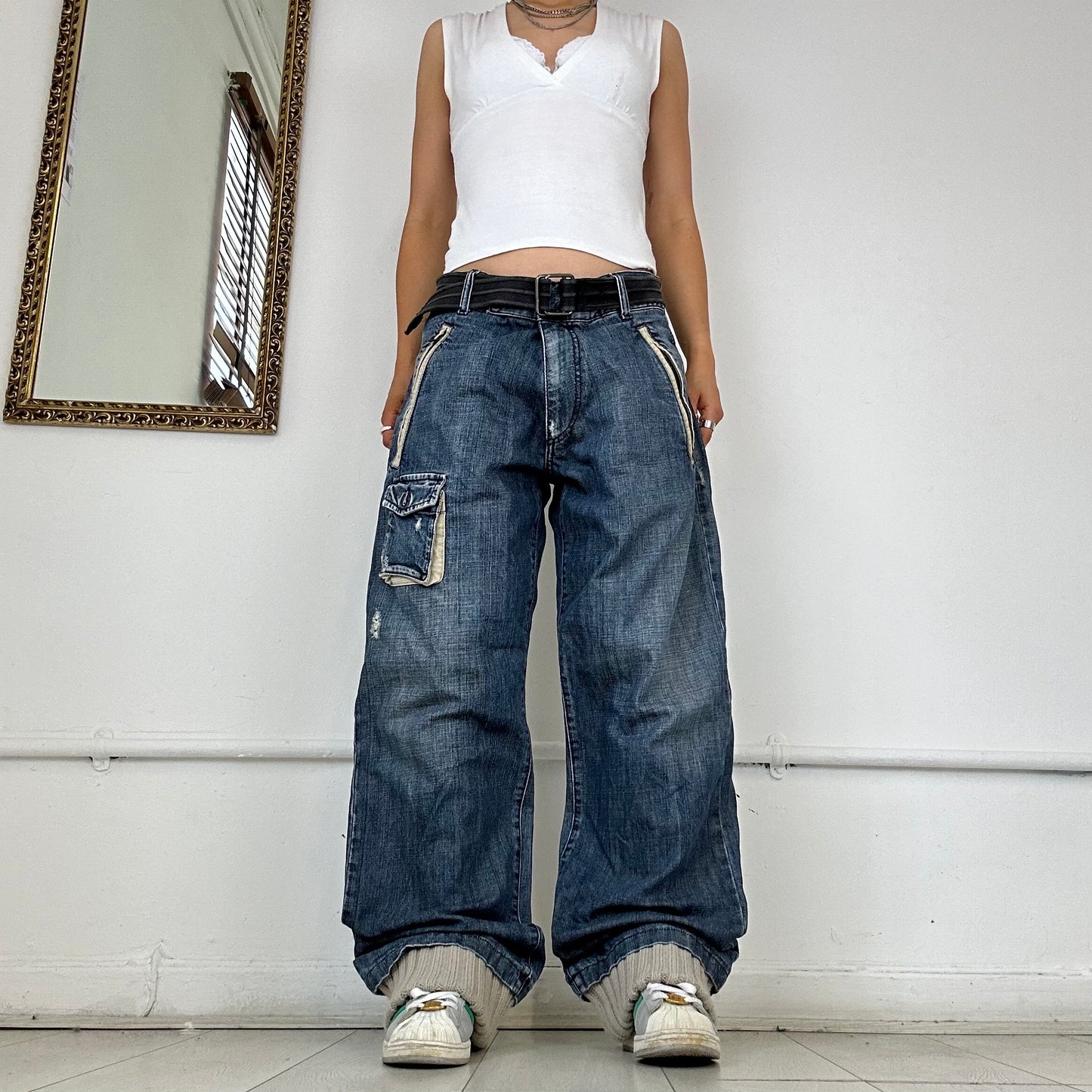 00’s baggy cargo jeans